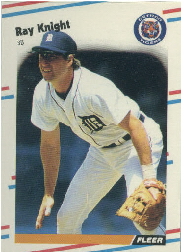 1988 Fleer Update Baseball Cards       028      Ray Knight